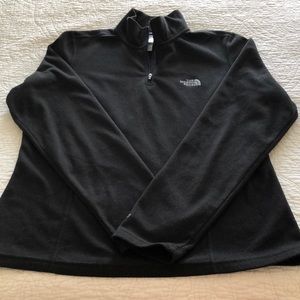 Great Condition Women’s Black North Face Half Zip